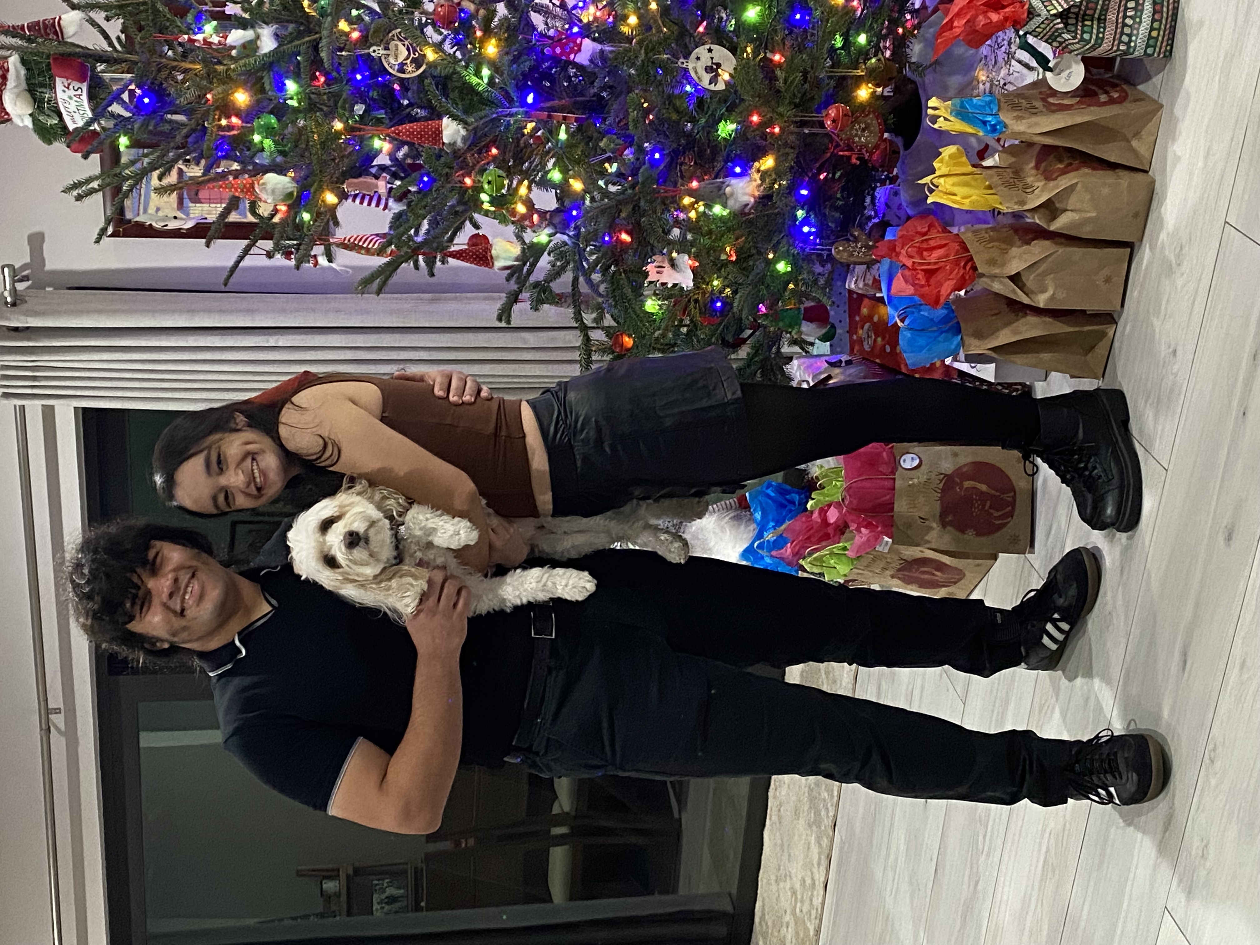 Gaby, PJ, and Luna together