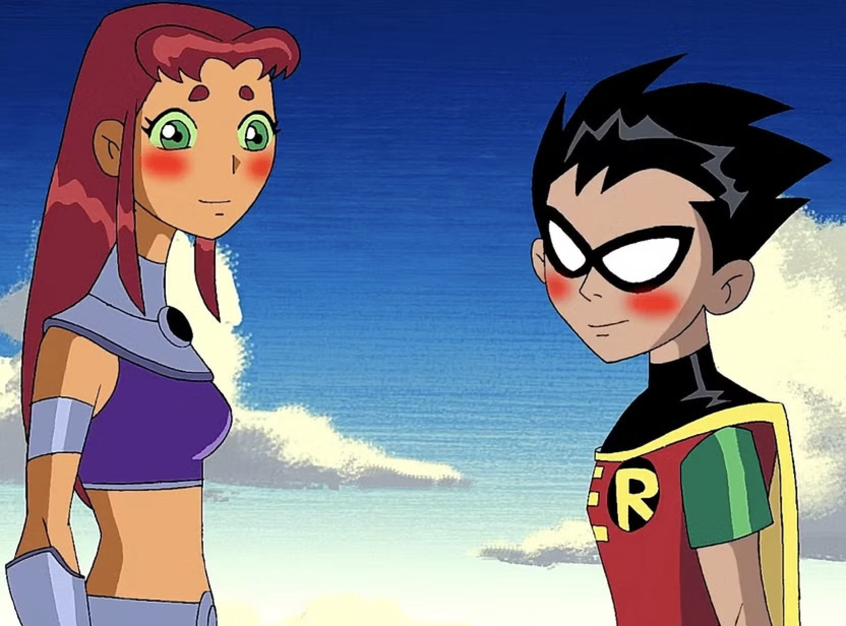 Starfire and Robin convention look